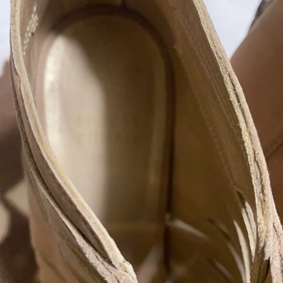 Stuart Weitzman Lace Up Caged Open Toe Stilettos - Picture 3 of 6